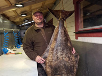 Norwegia, Soroya, halibut 51kg, wyprawy na ryby fishingdreams